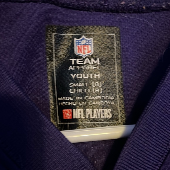 NFL jared Allen Vikings youth jerseys size small - Picture 4 of 7